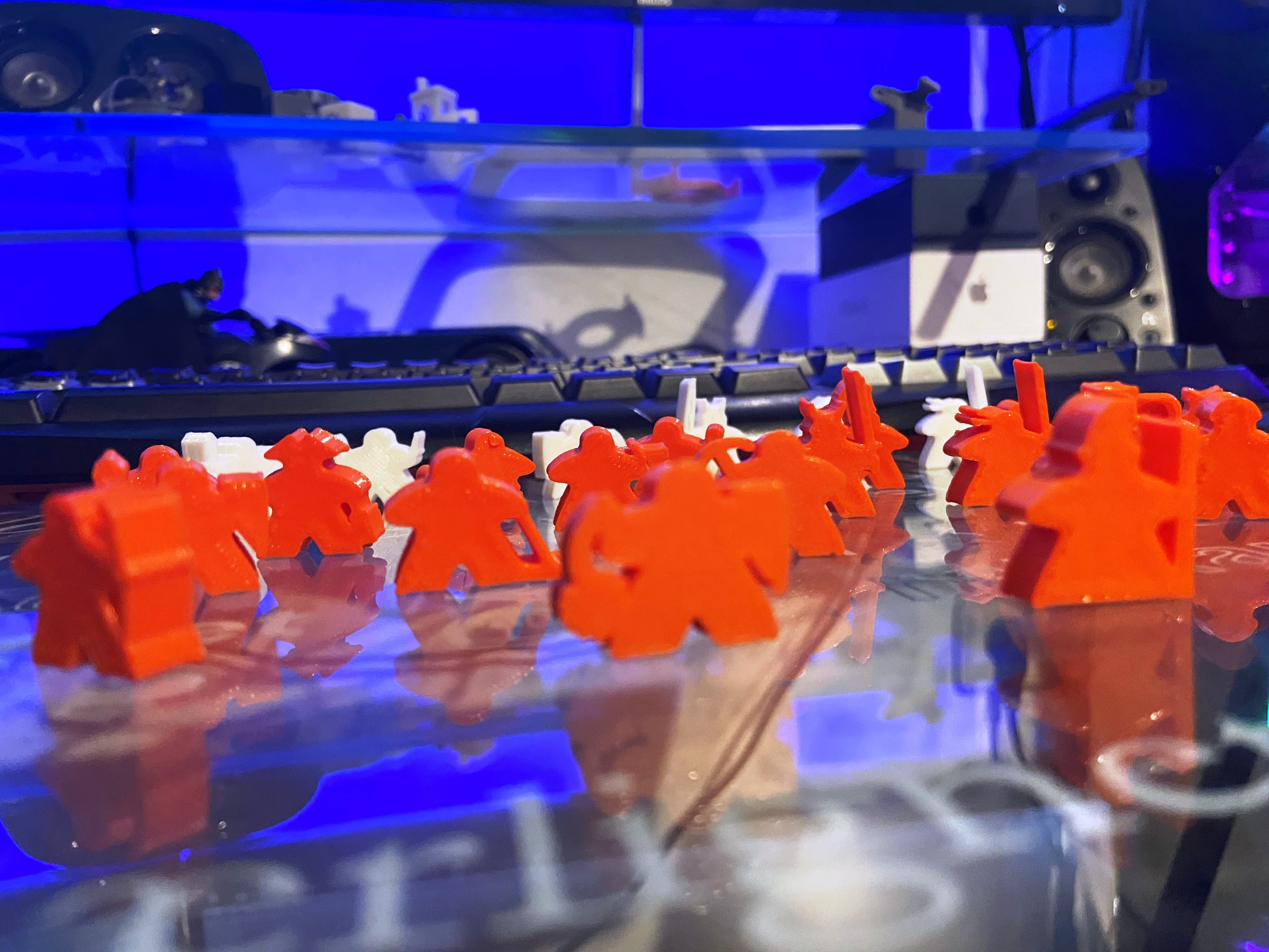 3D printing BEST MEEPLE MEGA PACK INCLUDING ALIEN & MECH (COMMERCIAL ...