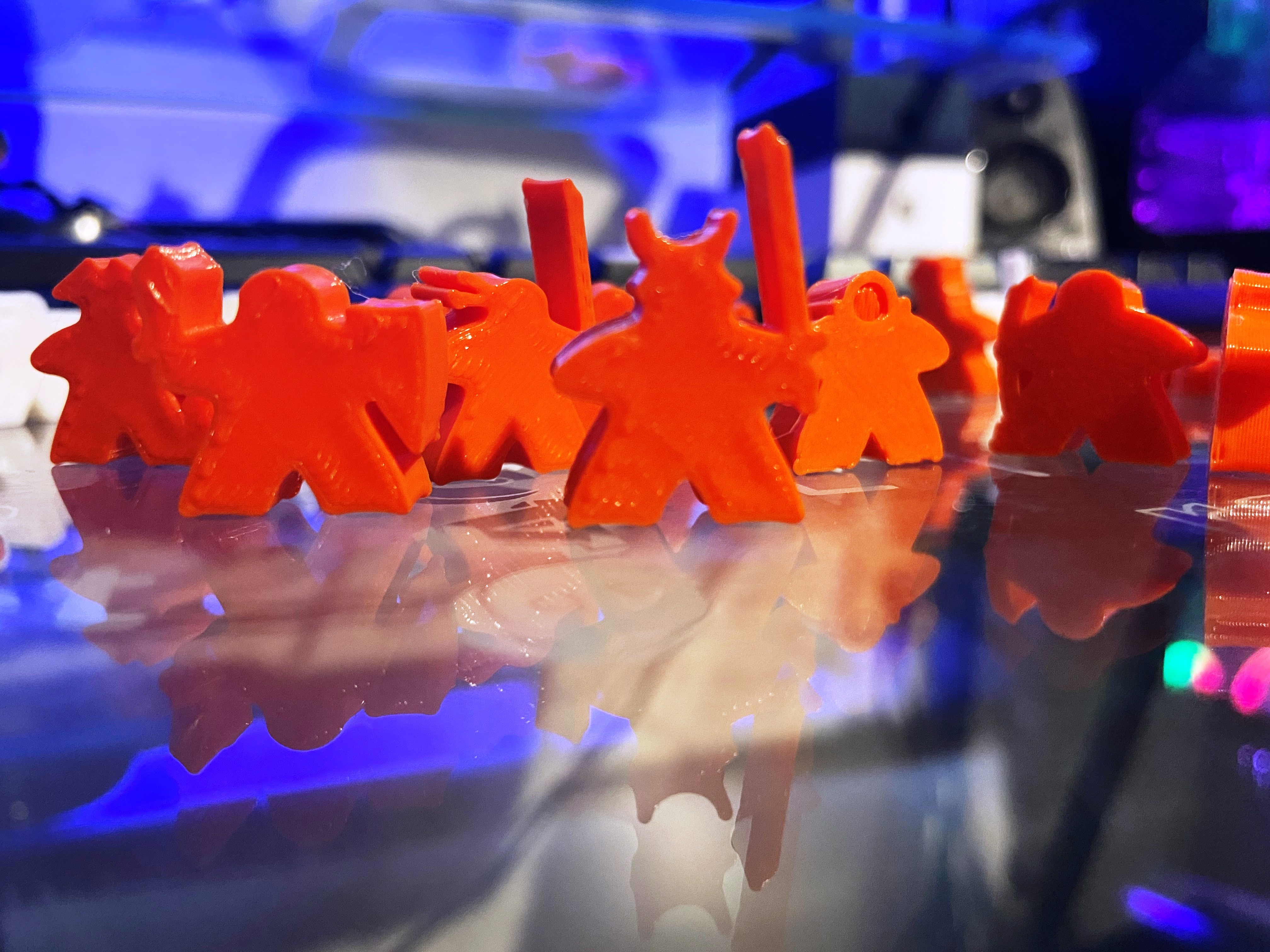 3D printing BEST MEEPLE MEGA PACK INCLUDING ALIEN & MECH (COMMERCIAL ...