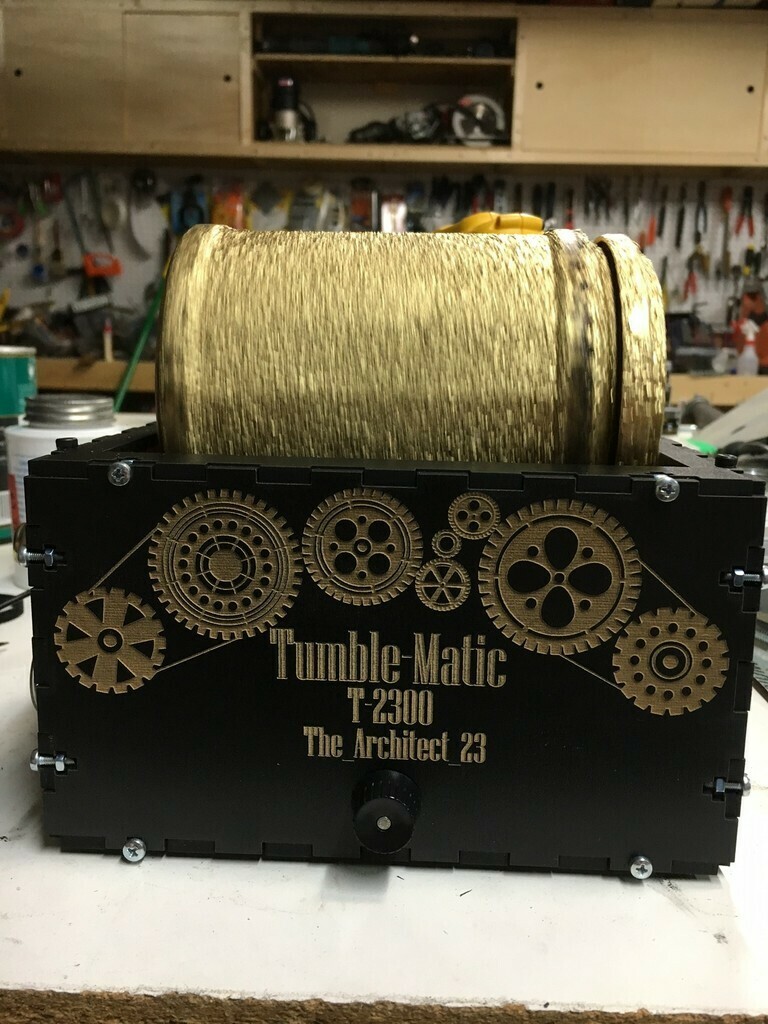 Free 3D file Rotary Parts Tumbler / Ball Mill 🔧・3D printing design to