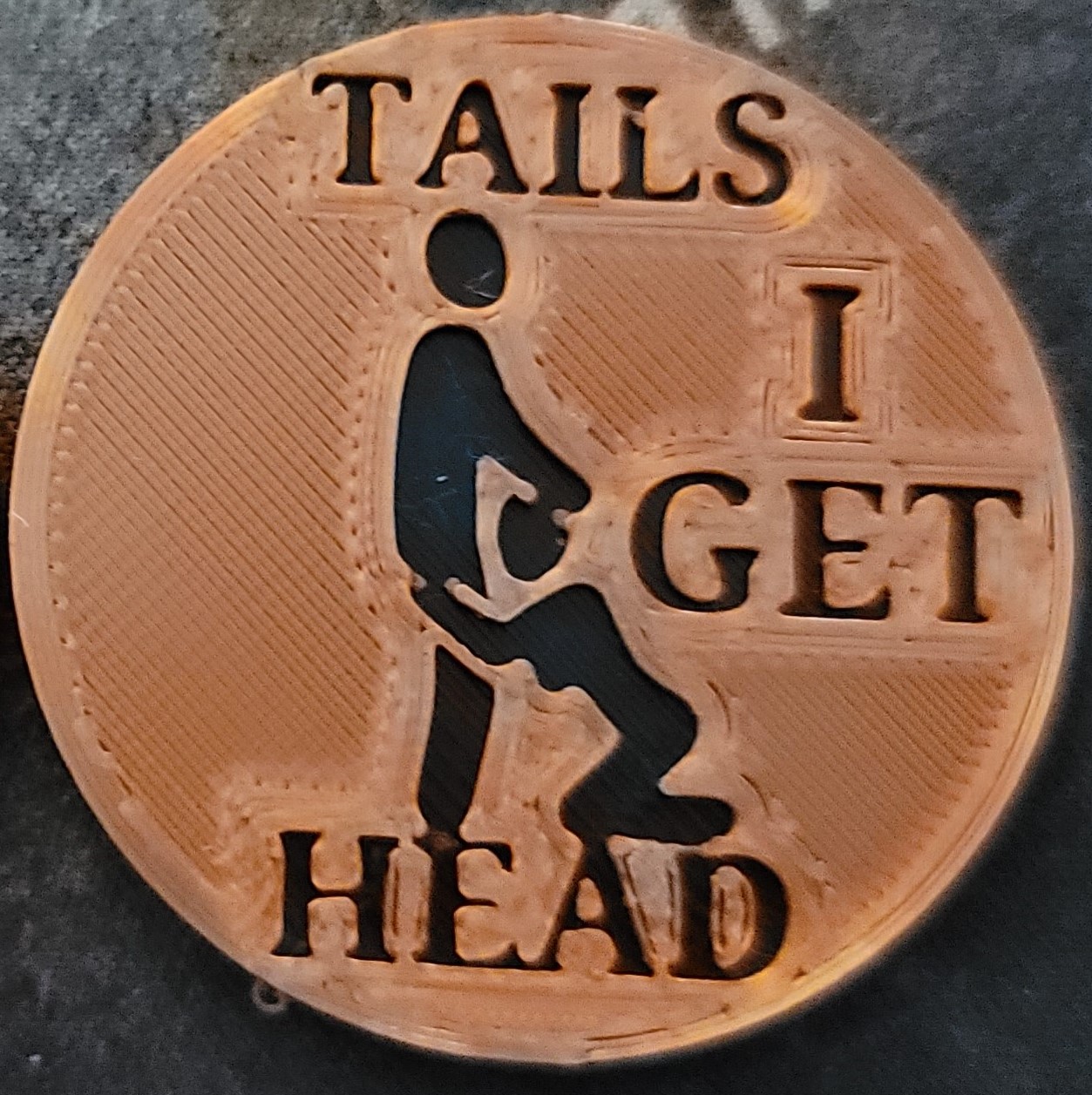 Free STL file Heads and tails coin.・3D print model to download・Cults