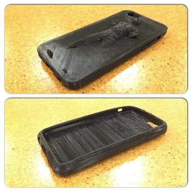 Free STL file Han Solo In Carbonate Iphone 6 Case for Ninja Flex・Design ...