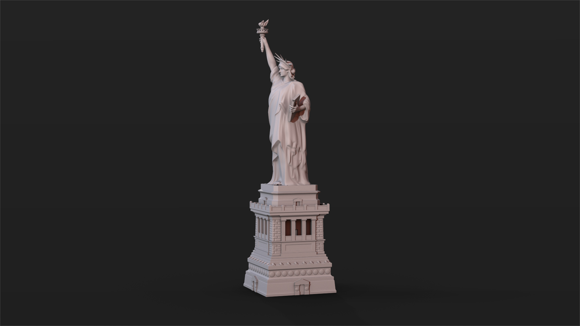 3D file Statue of Liberty 👨・3D printing design to download・Cults