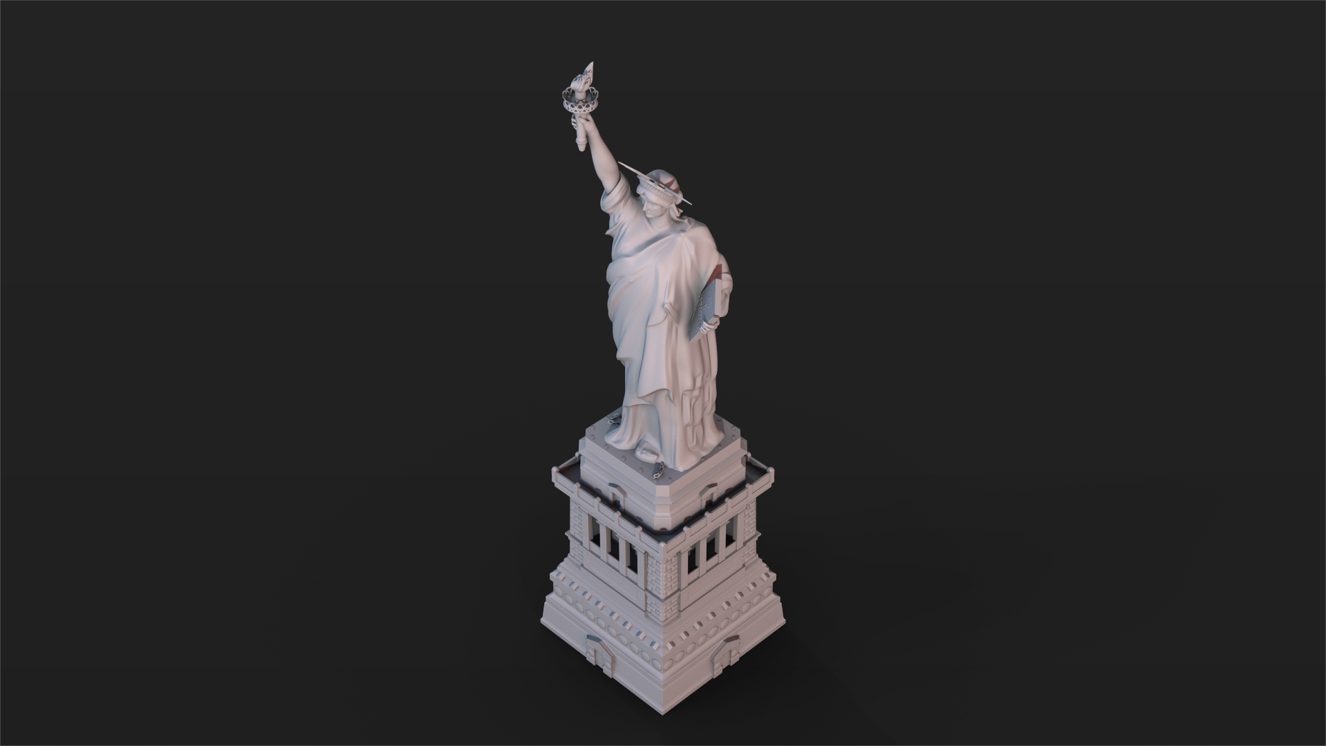 3D file Statue of Liberty 👨・3D printing design to download・Cults