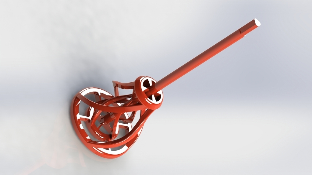 Paint/Epoxy Mixer 3D model
