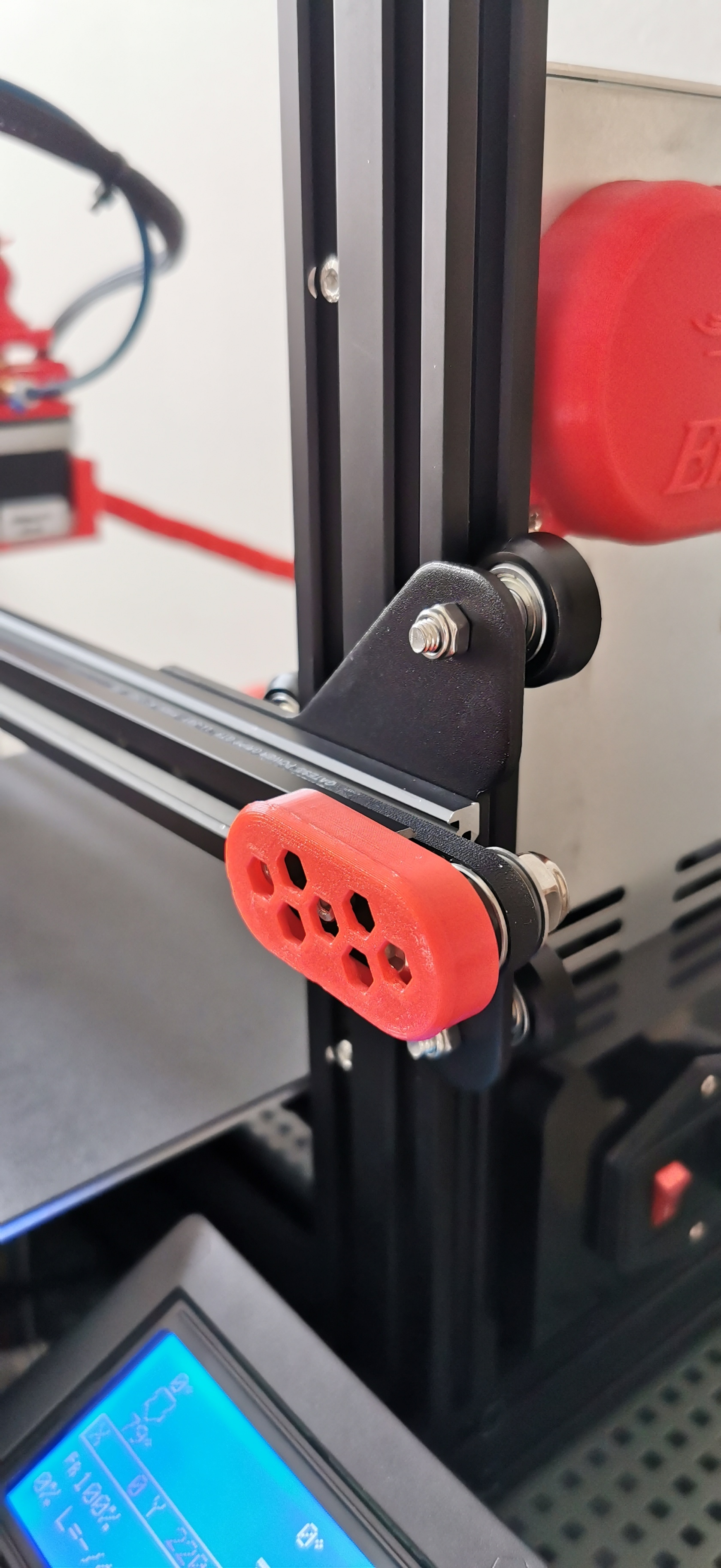3D printer Ender 3 xaxis pulley Cover hex style • made with Ender 3