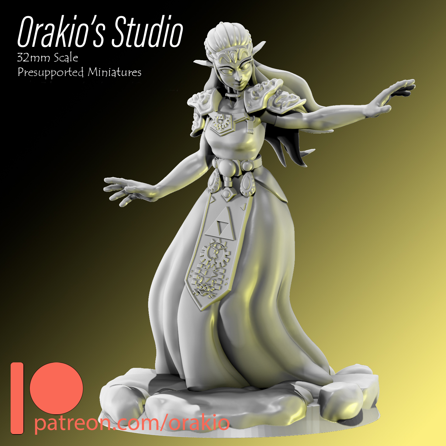 3D File Elf Princess 3D Printable Model To Download Cults