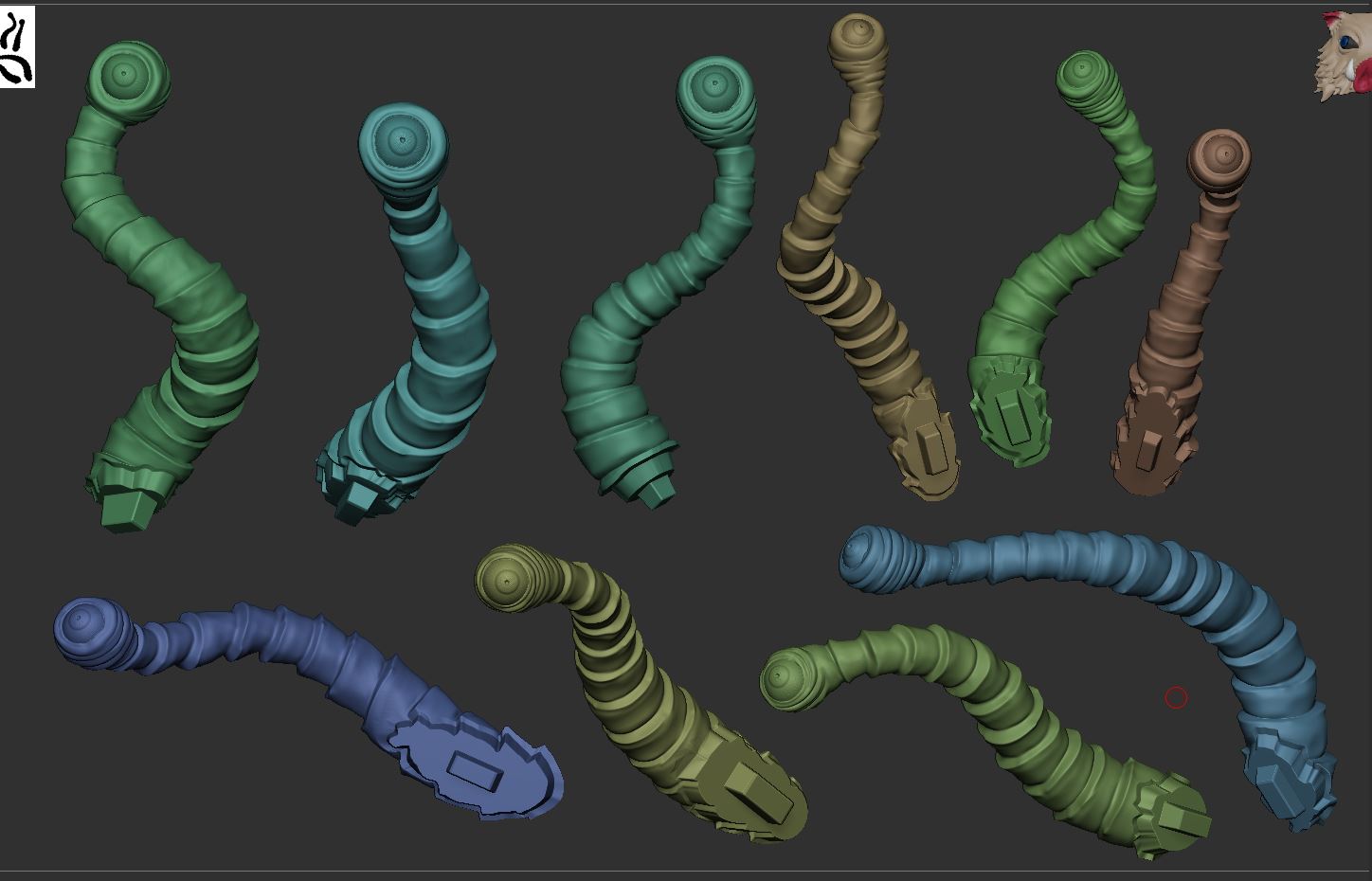 STL file Beholder DnD Monster 👹・3D printable design to download・Cults
