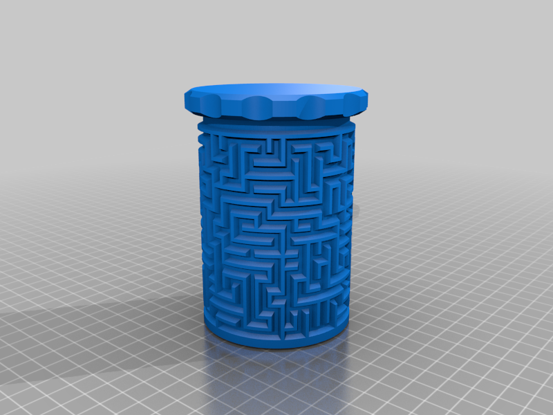 Free STL file Dual layer maze puzzle box 🧩・3D printable design to