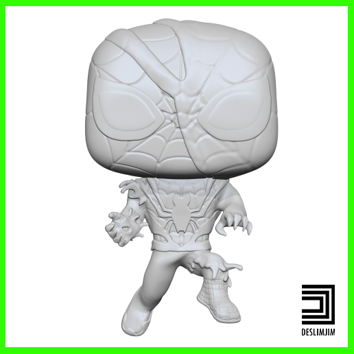 3D file Spiderman Venom Funko Pop 🦸‍♂️・3D print design to download・Cults