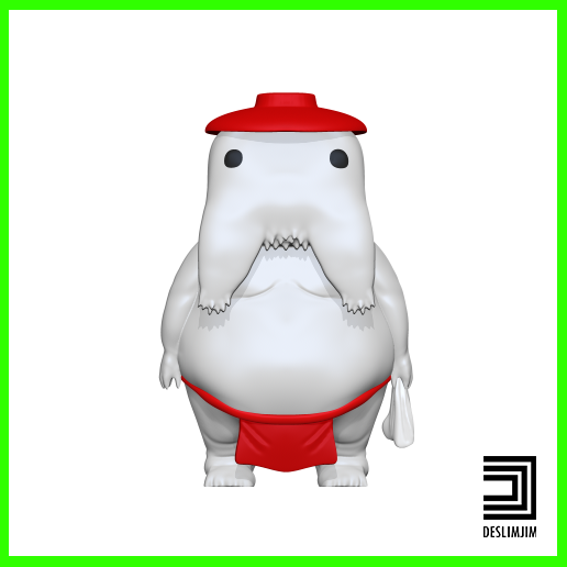 3D File RADISH SPIRIT CHIHIRO SPIRITED AWAY GHIBLI FUNKO POP Model To 