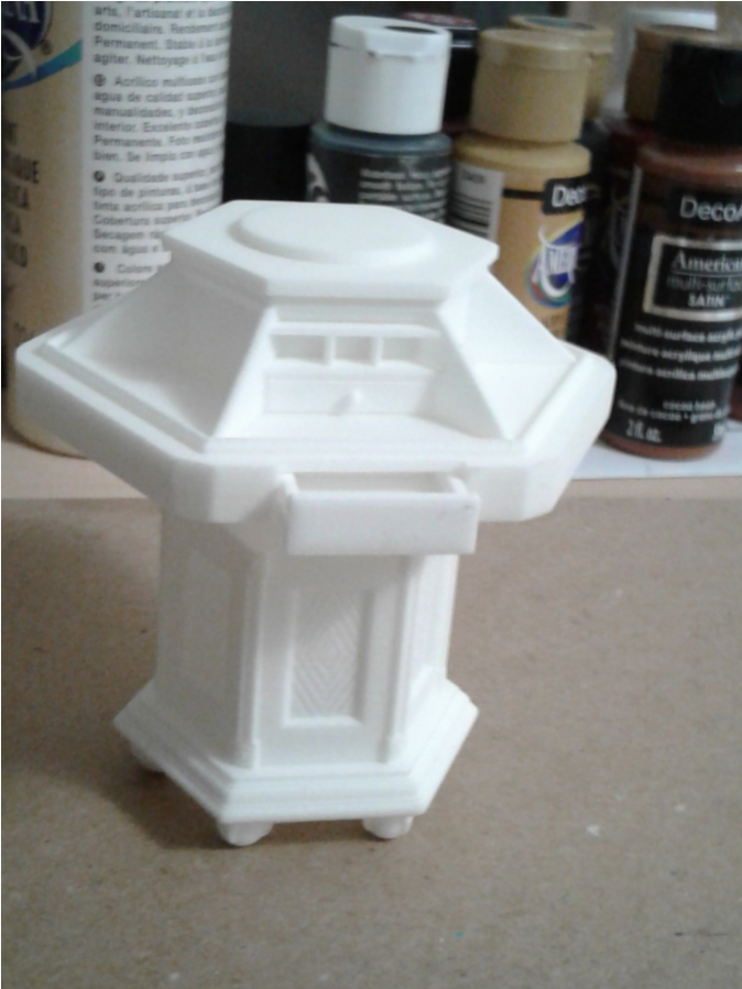 OBJ file Tardis Secondary Console・3D printing design to download・Cults