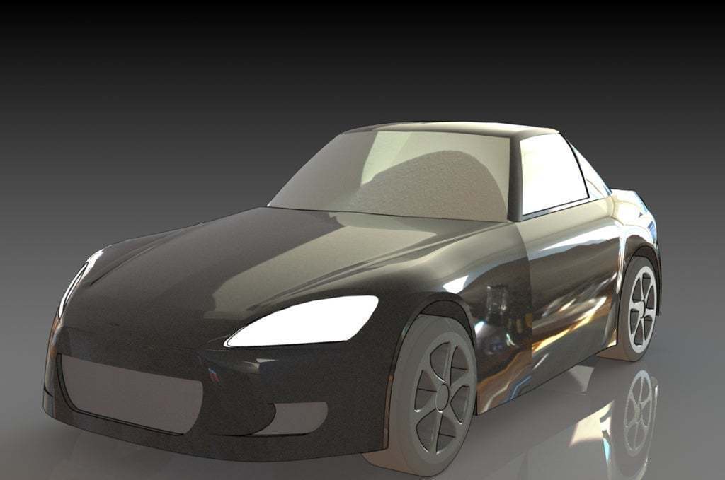 Free STL file Honda S2000・3D printable design to download・Cults