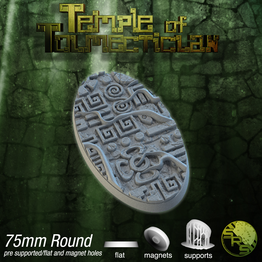 Fichier 3D Bases aztèques 🎲・Objet imprimable en 3D à télécharger・Cults