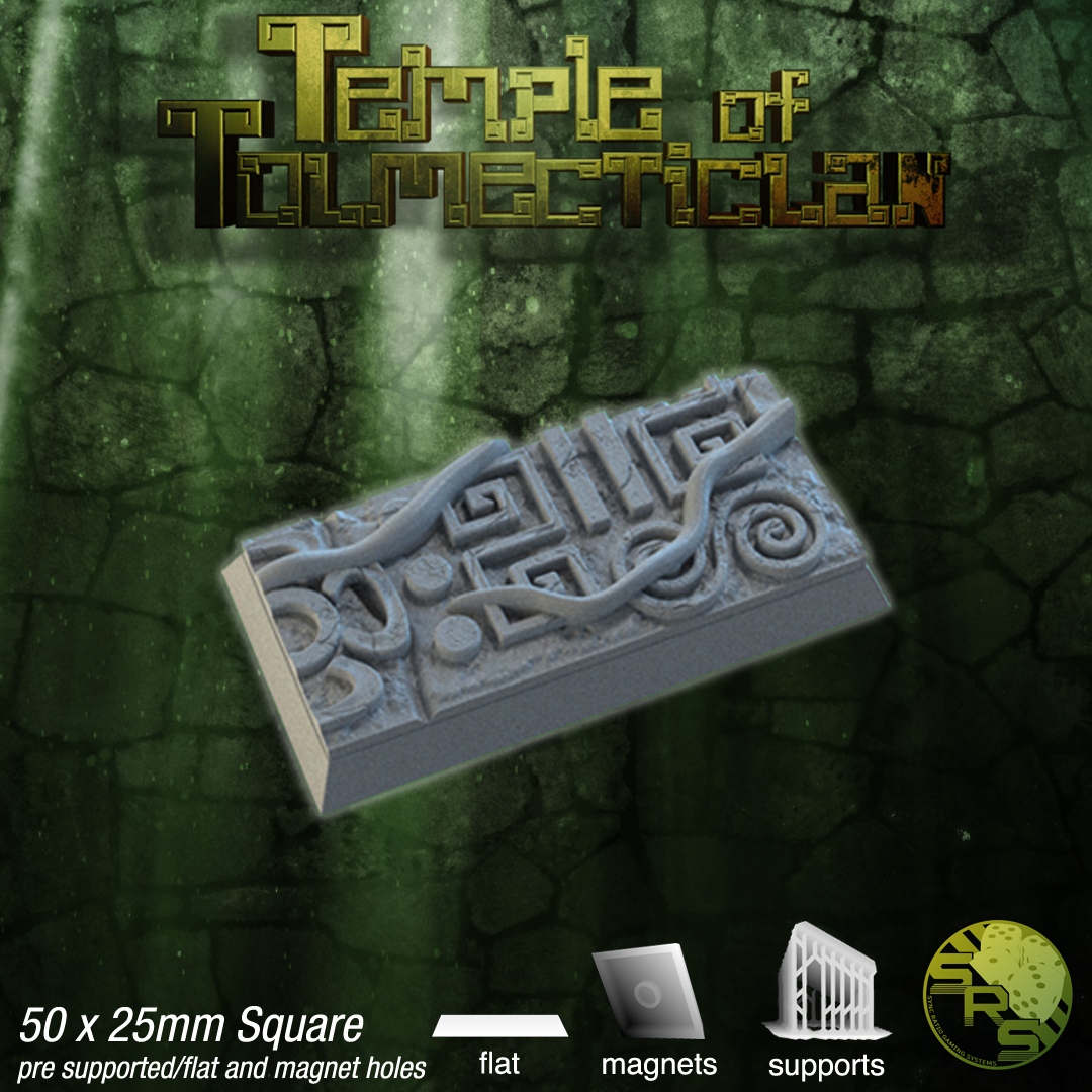 3D file Aztec Bases 🟪・3D printing idea to download・Cults