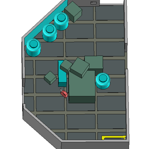 Among Us Map 3D Model