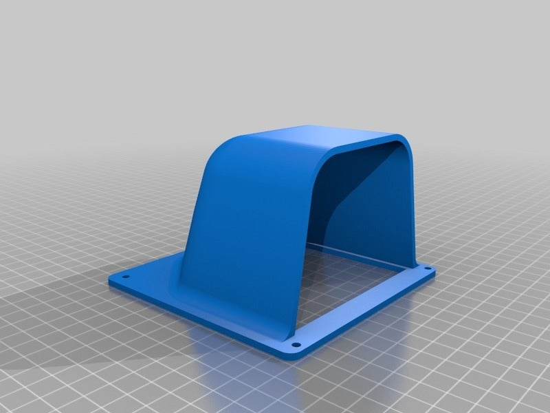 Free STL file 120mm Fan Vent Hood・3D printable model to download・Cults