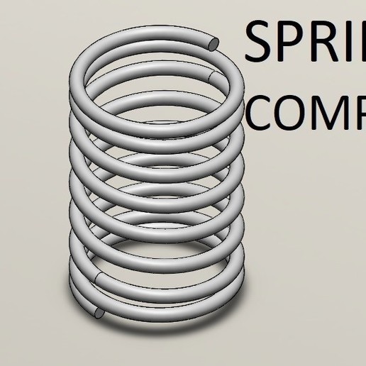 Download free STL file spring • Object to 3D print ・ Cults