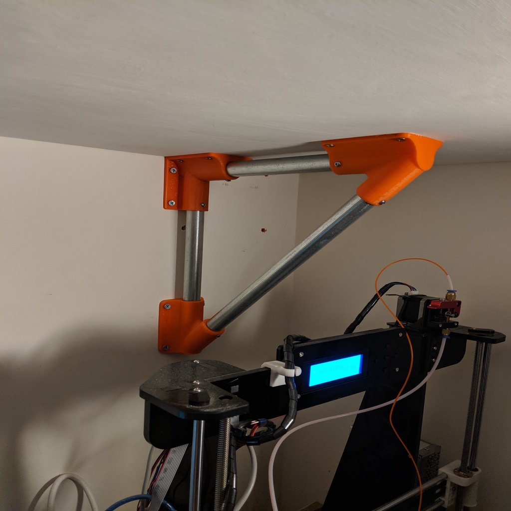 Free 3D file Conduit/Emt shelf Brackets・3D print design to download・Cults