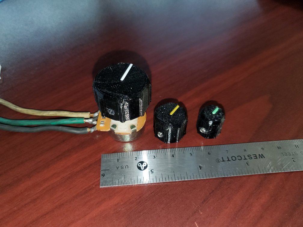 Free 3D file Potentiometer Knobs・Object to download and to 3D print・Cults