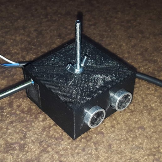 Download free STL file HC-SR04 sensor box • 3D printable design ・ Cults