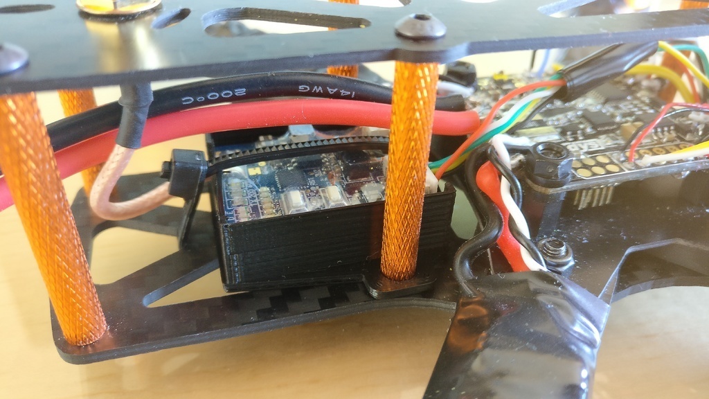 Free 3D file Aomway TX001 VTX Holder - FPV Racing・Object to download ...