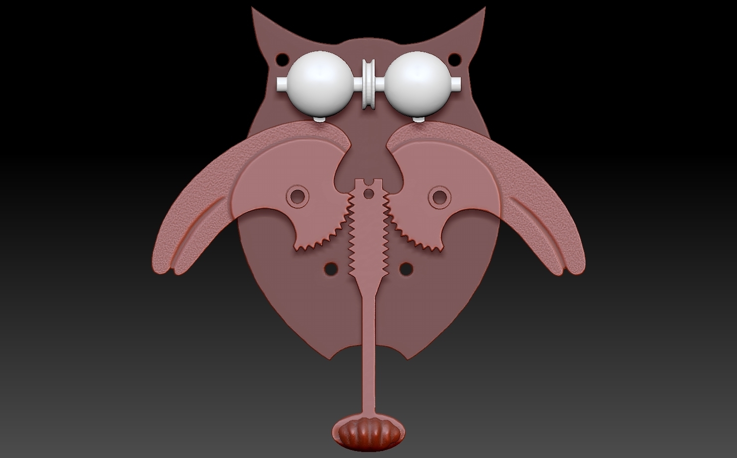 Download free STL file Owl Key Holder Home • 3D printable object ・ Cults