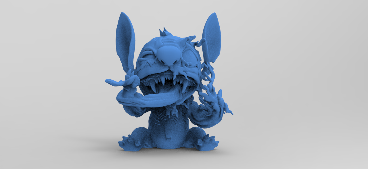 Free STL file Stitch_Venom・Model to download and 3D print・Cults