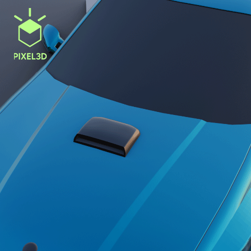 STL file Hood scoop PACK 28mayHS01 🛞・Model to download and 3D print・Cults