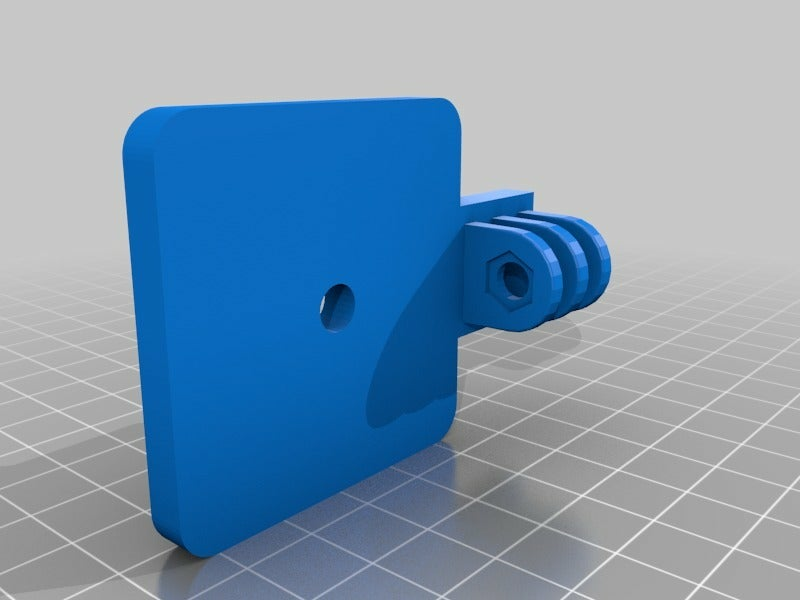 Free STL file Adjustable Camera Mount - Lulzbot Taz 5 📷・3D print model ...