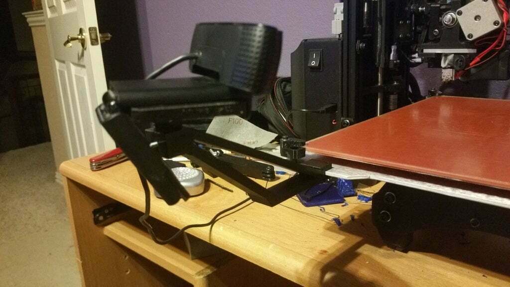 Free STL file Adjustable Camera Mount - Lulzbot Taz 5 📷・3D print model ...