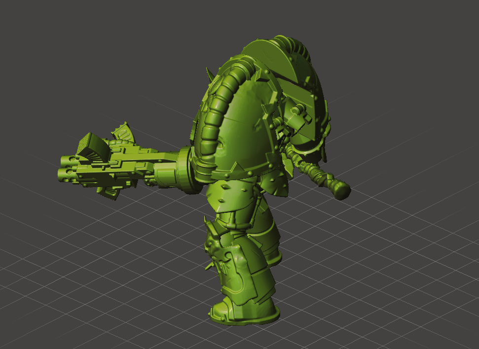 Archivo 3D guardia de la muerte Phat nerd (proxy)・Objeto imprimible en ...