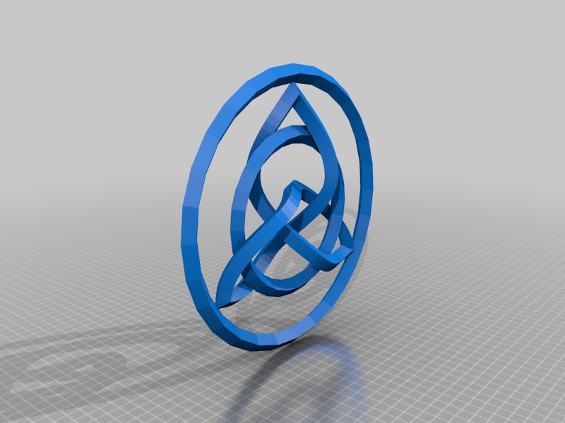 Free STL file Charmed Trinity Knot・3D printer model to download・Cults