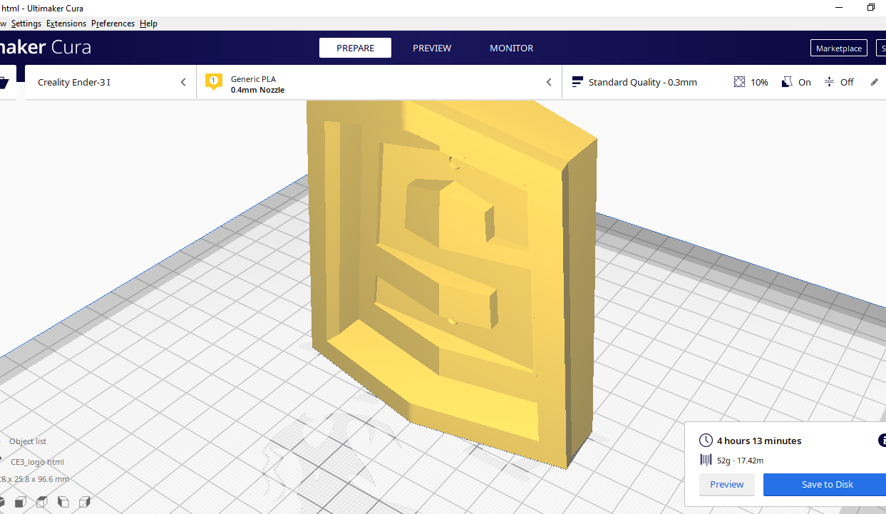 STL file HTML-CSS-JV LOGO 🏢・Design to download and 3D print・Cults