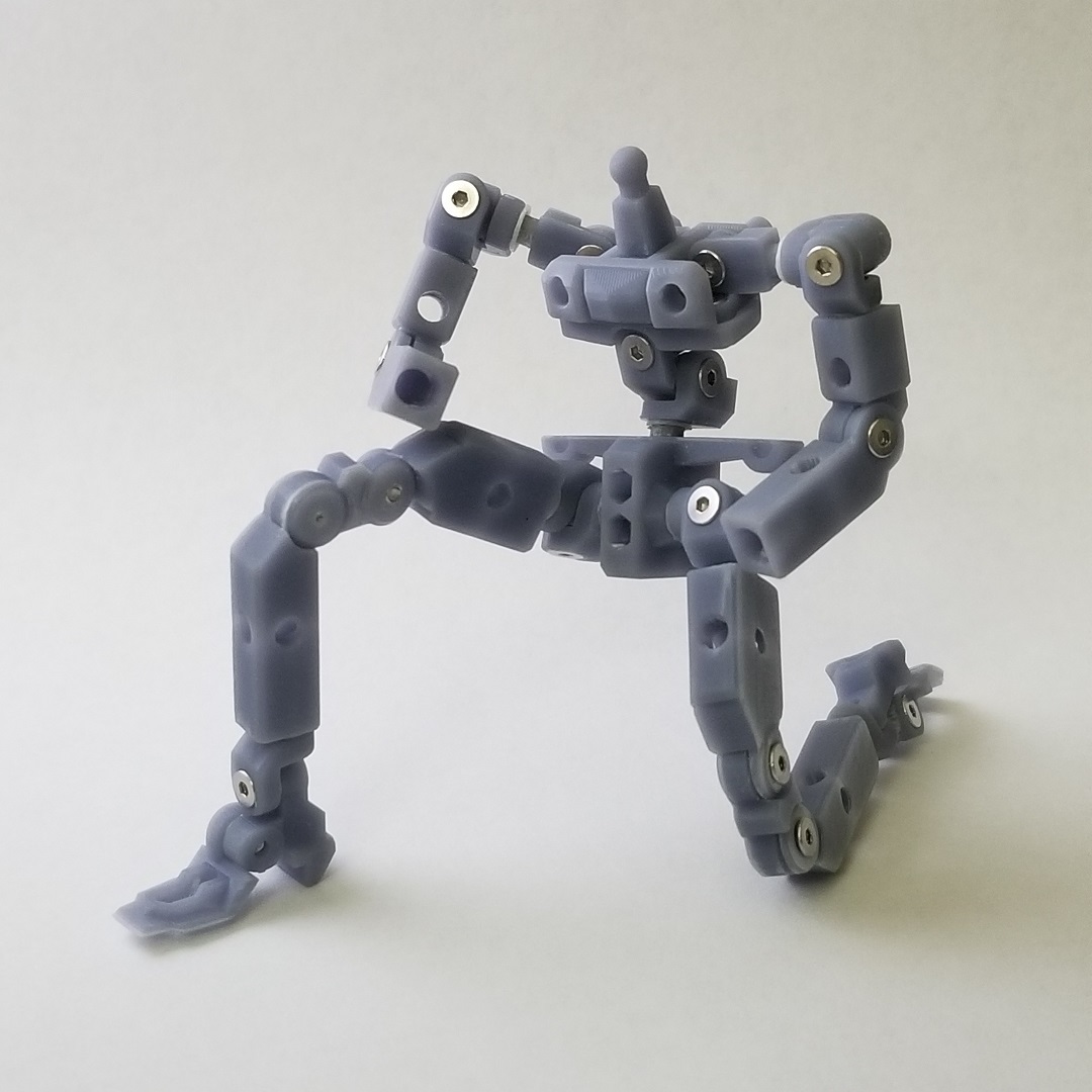 3D file X-Frame (Articulated Action Frame for Mecha) 🖼️・3D printable ...