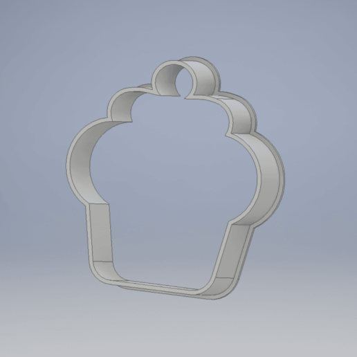 Download free STL file Cupcake Cookie Cutter • Template to 3D print