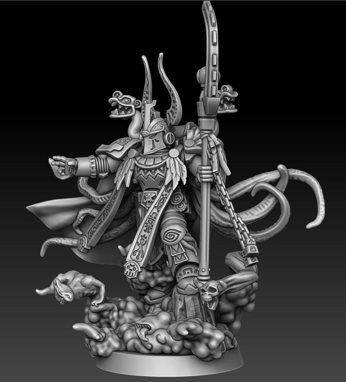 3D file Domini Infernalus Sorcerer (presupported)・3D printable model to ...