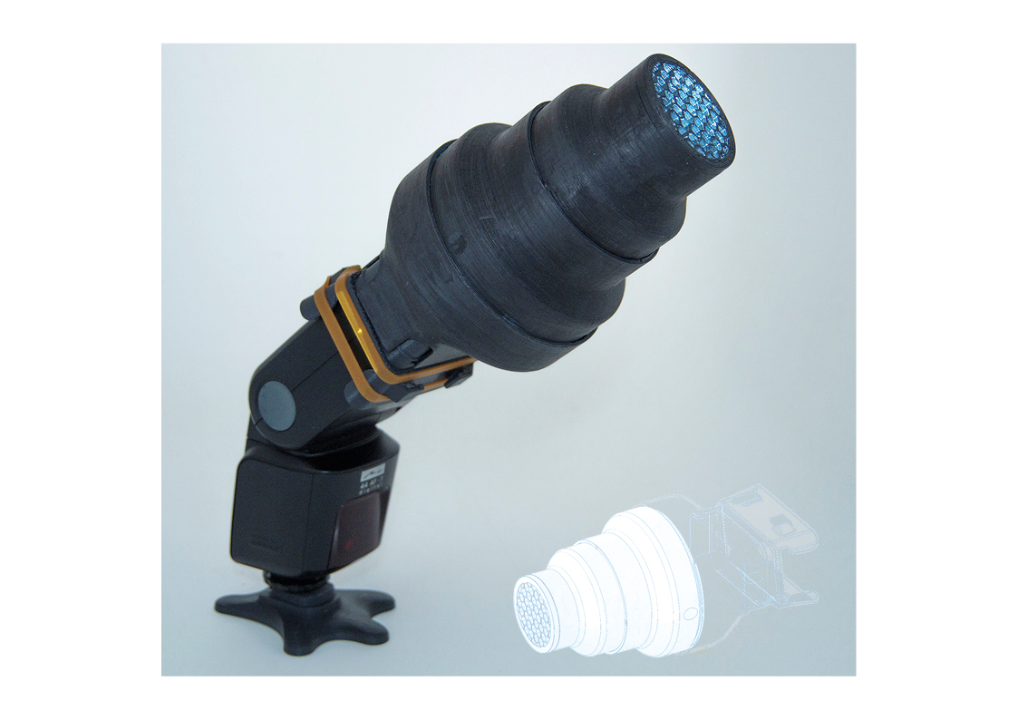 3D file Modular Flash Snoot・3D printing model to download・Cults
