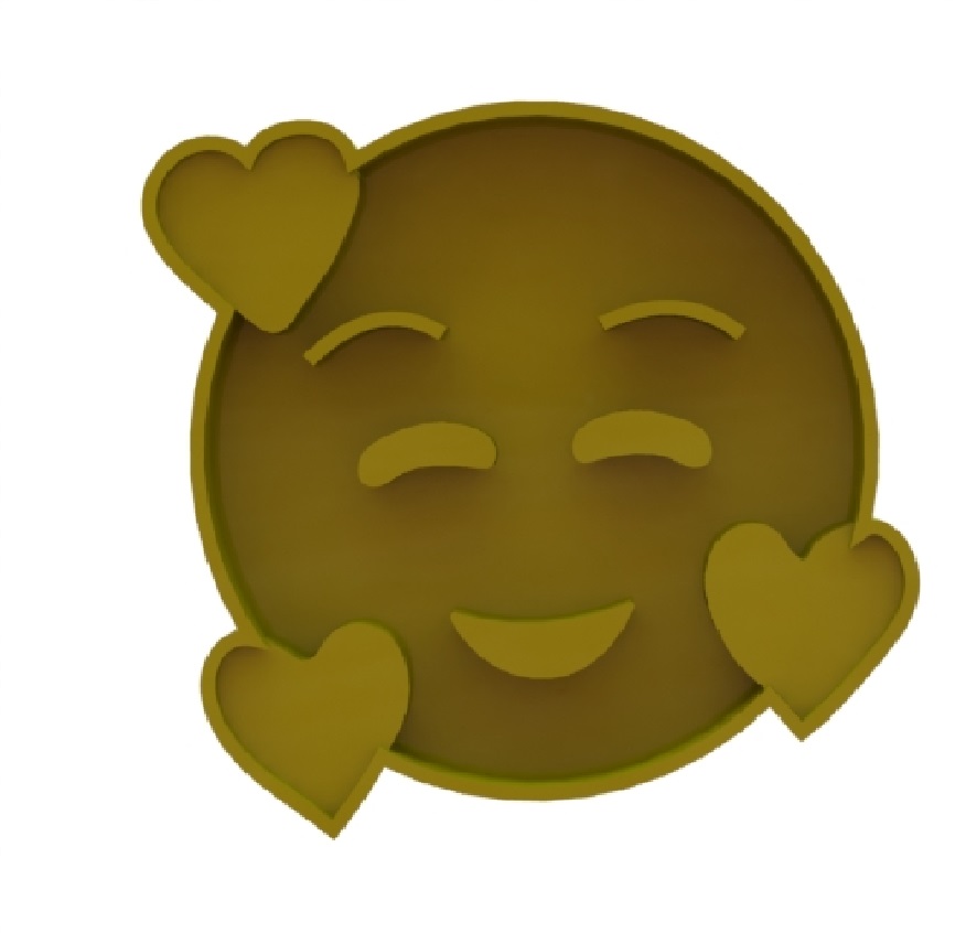 STL file Emoji cookie cutter 🍪・Design to download and 3D print・Cults