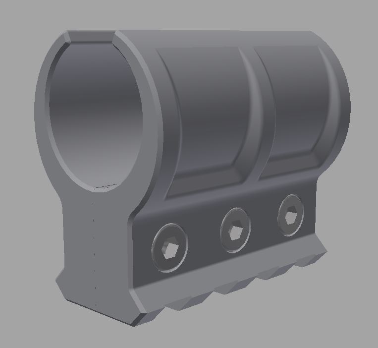 Download STL file Vent Rib Picatinny Shotgun Barrel Rail - 12 Gauge ...