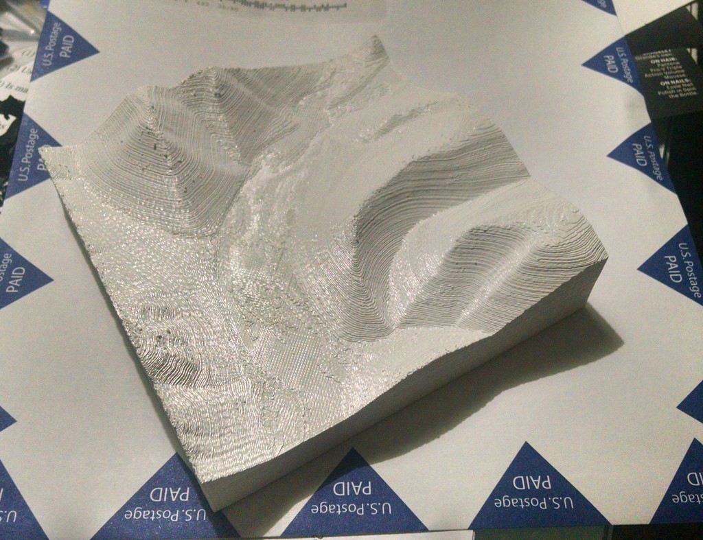 Camp Susque (Trout Run, PA) Elevation Model 3D model