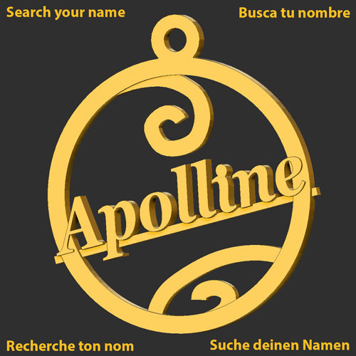 STL file Apolline 🎄・3D print model to download・Cults