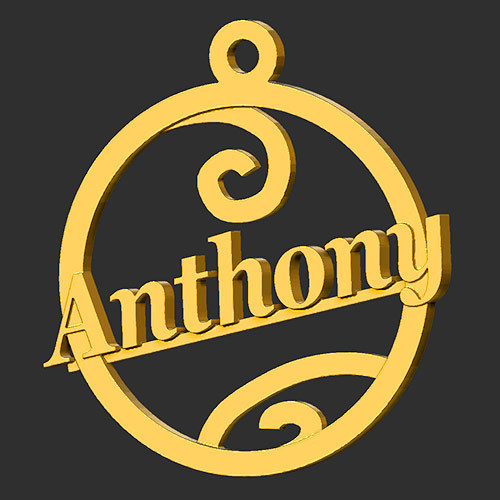 Fichier STL Anthony・Design imprimable en 3D à télécharger・Cults