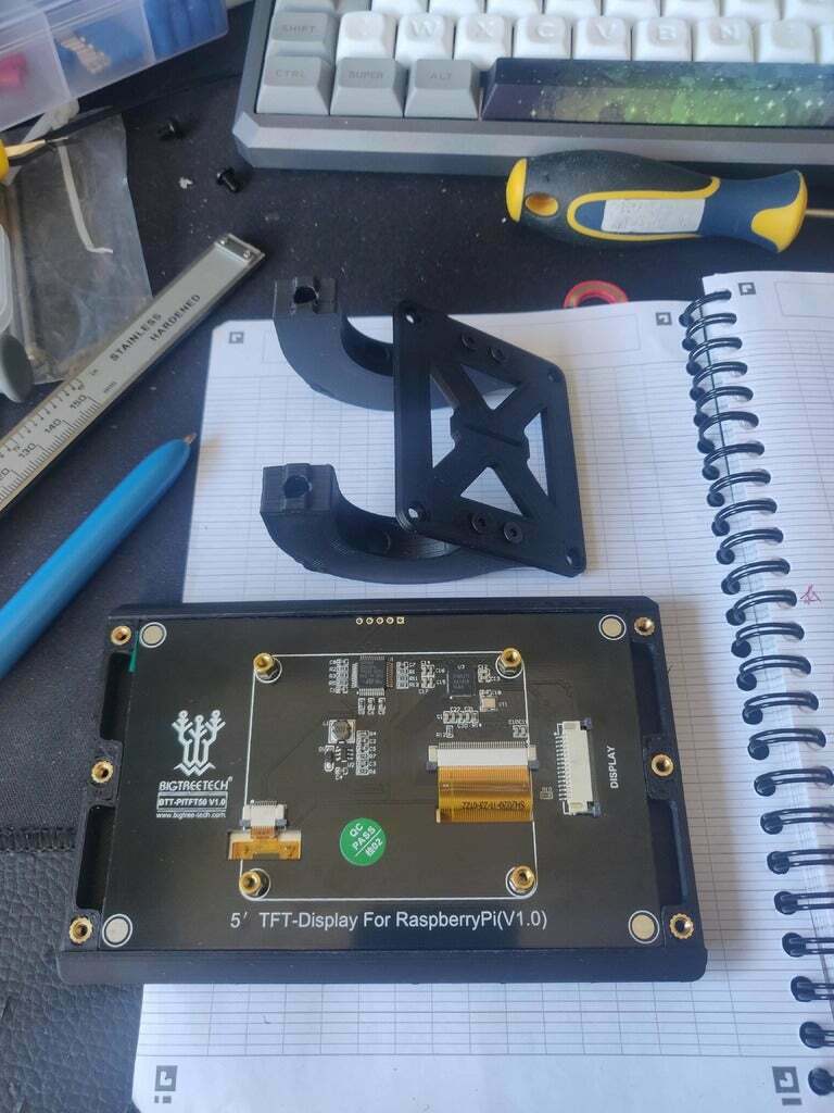5 tft display 3d case free sample