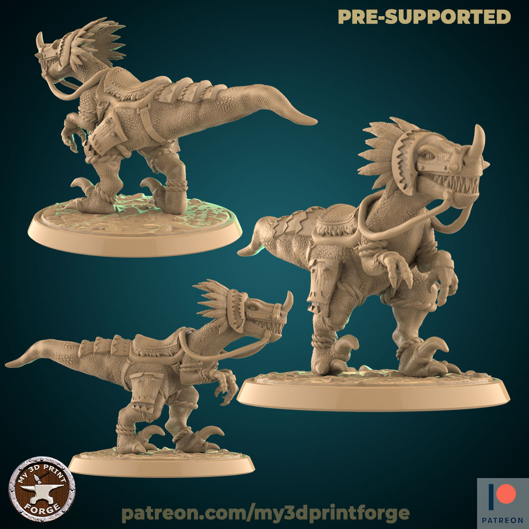 Troll Riding A Raptror Archivo 3D Troll Boss en un Raptor 🧌・Objeto imprimible en 3D para ...