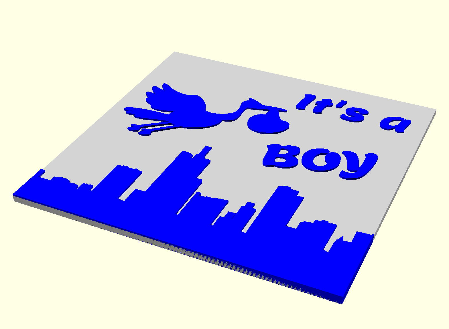 It's a boy