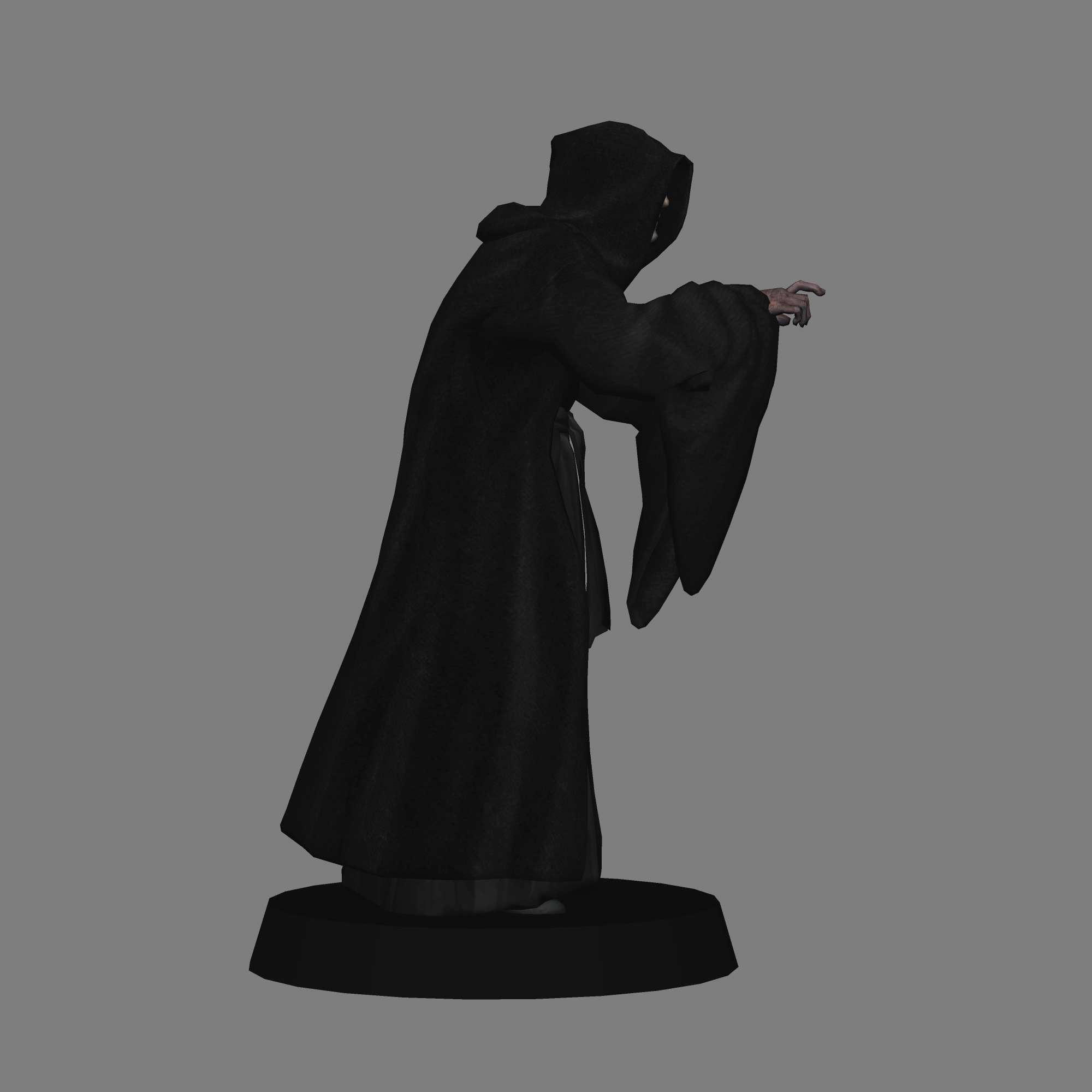 STL file Darth Sidious - Starwars LOW POLY 3D PRINT・Design to download ...