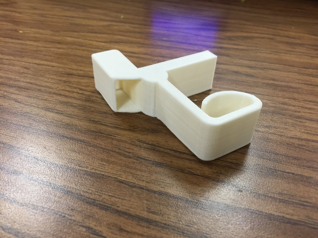 USB Extension Cable Deskclamp Upright 3D model