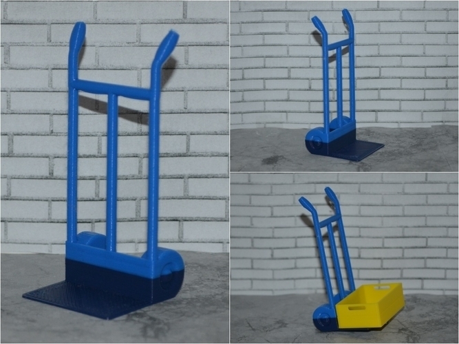 STL file Scale 1/10 barrow truck・3D printer model to download・Cults