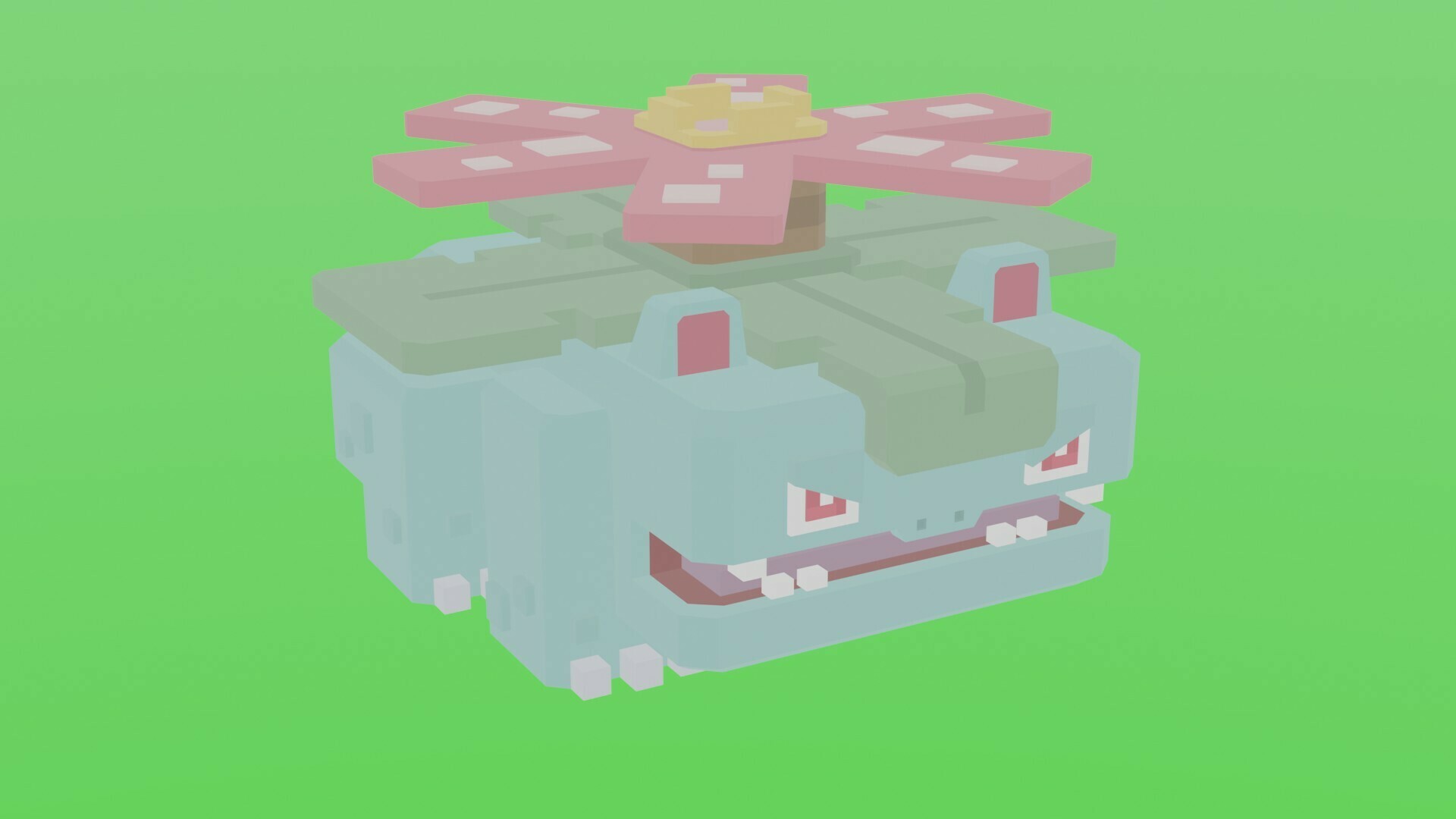 Archivo STL gratuito POKEMON QUEST Venusaur・Objeto para descargar e