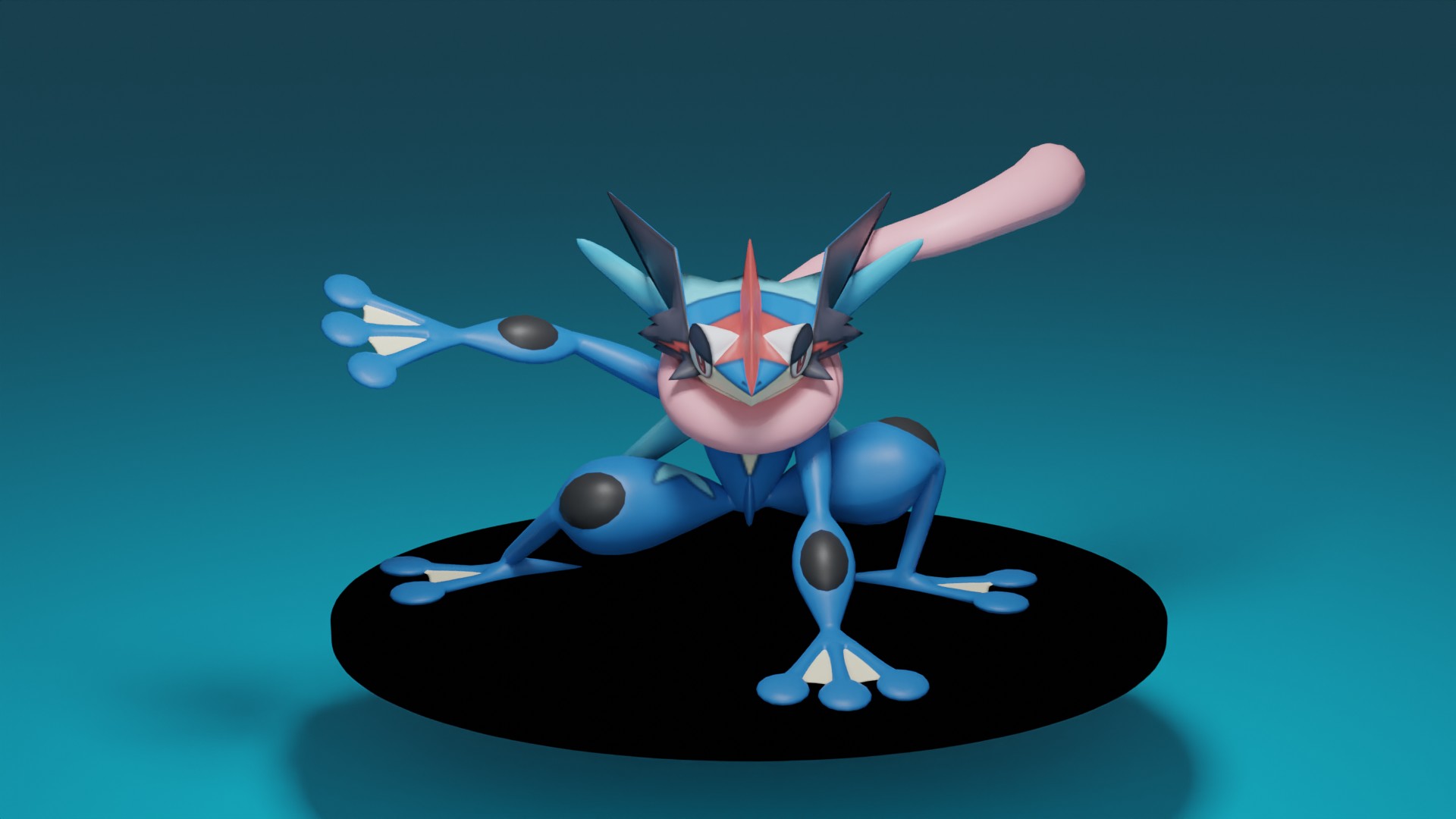 STL file POKEMON GRENINJA 🐉・3D printable design to download・Cults